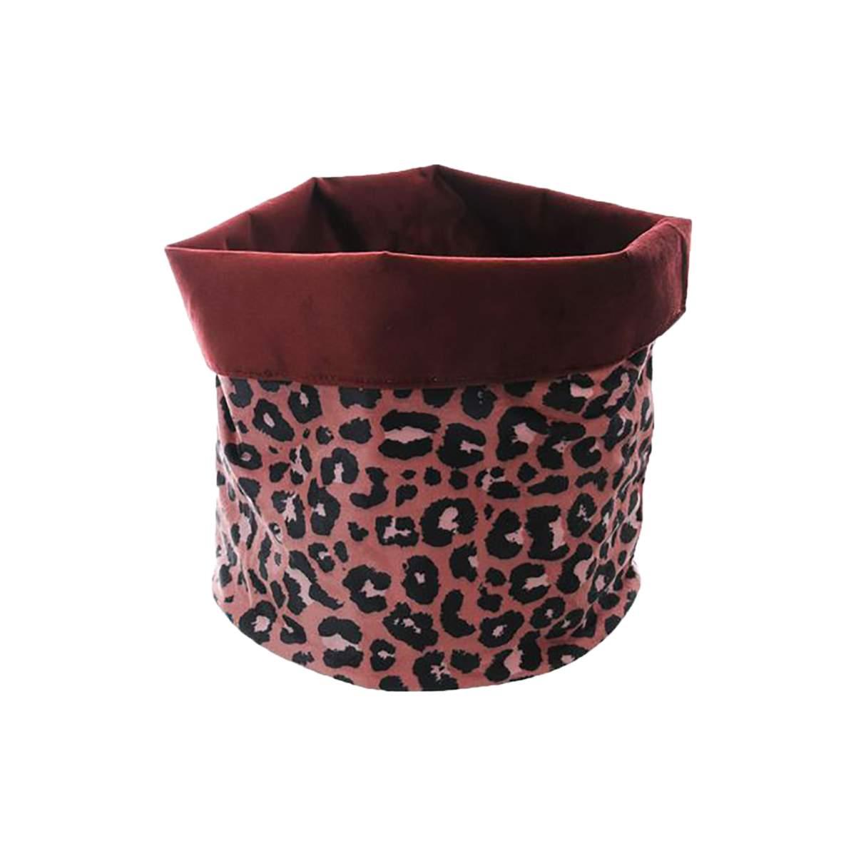 Cesto Morbido Maculato Bordeaux cm.Ø20 795 | Golden Hill
