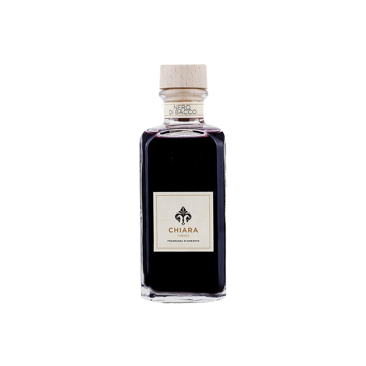 Profumatore Ambiente Chiara Diffusore ml.100 con Bast. Nero Bacco |Chiara Firenze