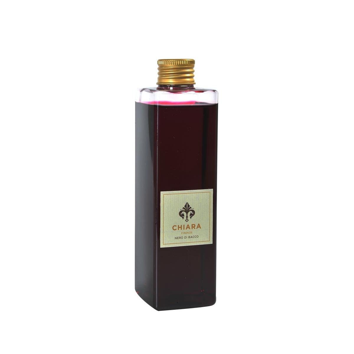 Profumatore Ambiente Diffusore Refill 250 con Bastoncini Nero Bacco | Chiara Firenze