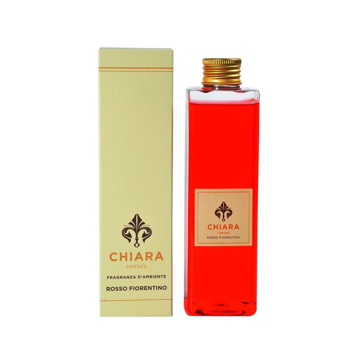 Profumatore Ambiente Diffusore Refill ml.250 con Bastoncini Rosso Fiorentino | Chiara Firenze