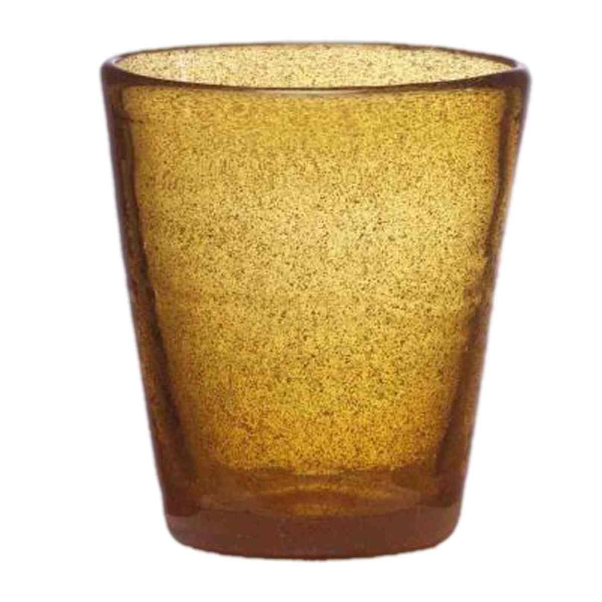 Bicchiere Vetro Singolo Acqua Surf Ambra ml.300 | Allreds