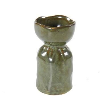 Vaso Ceramica Tulip Verde cm.Ø5x5xh11 | Innova