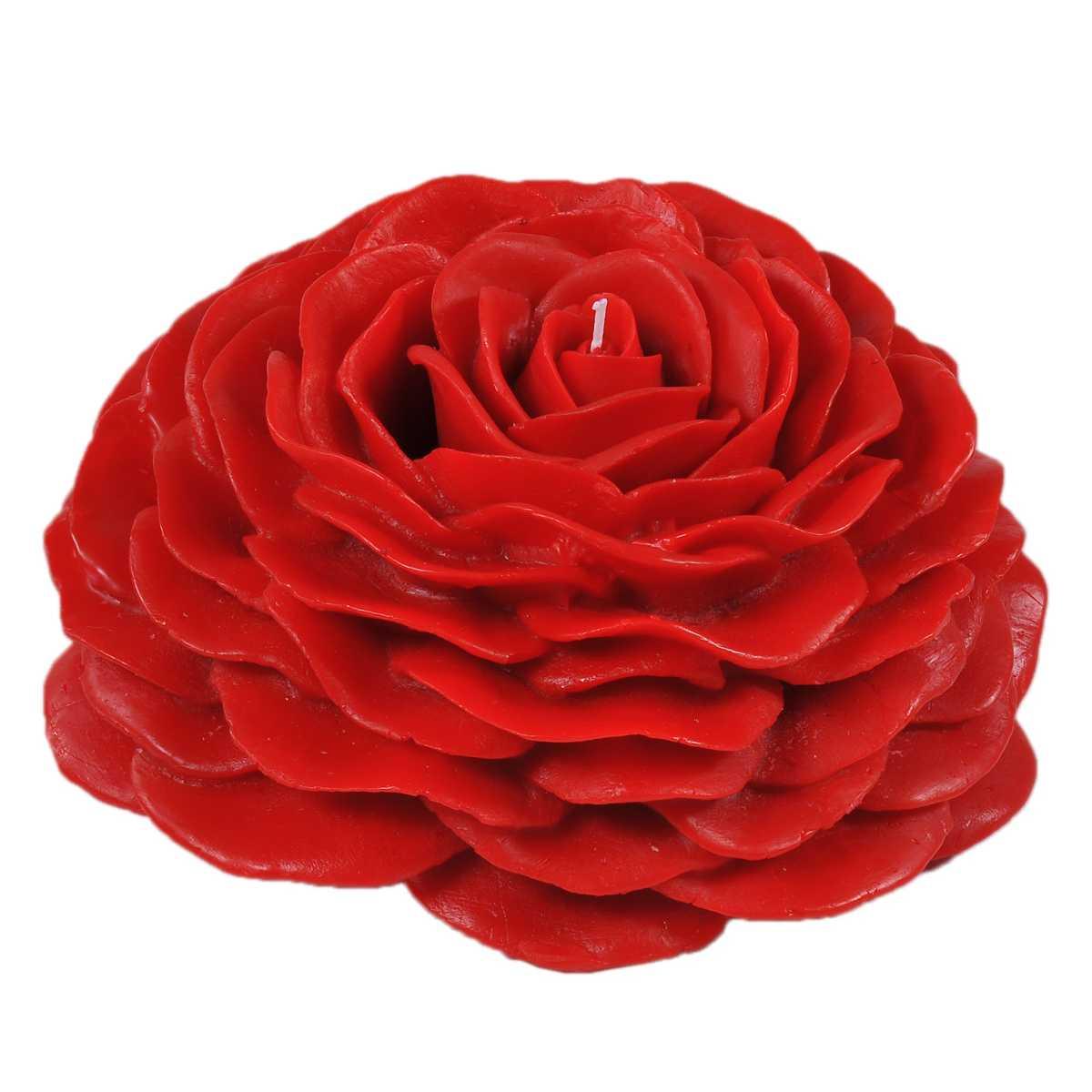 Candela cm.Ø30 Rosa Canina Profumata Rossa |Cereria Parma