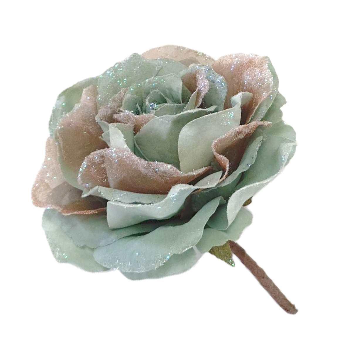 Fiore Verde Acqua cm.Ø18 | Vacchetti