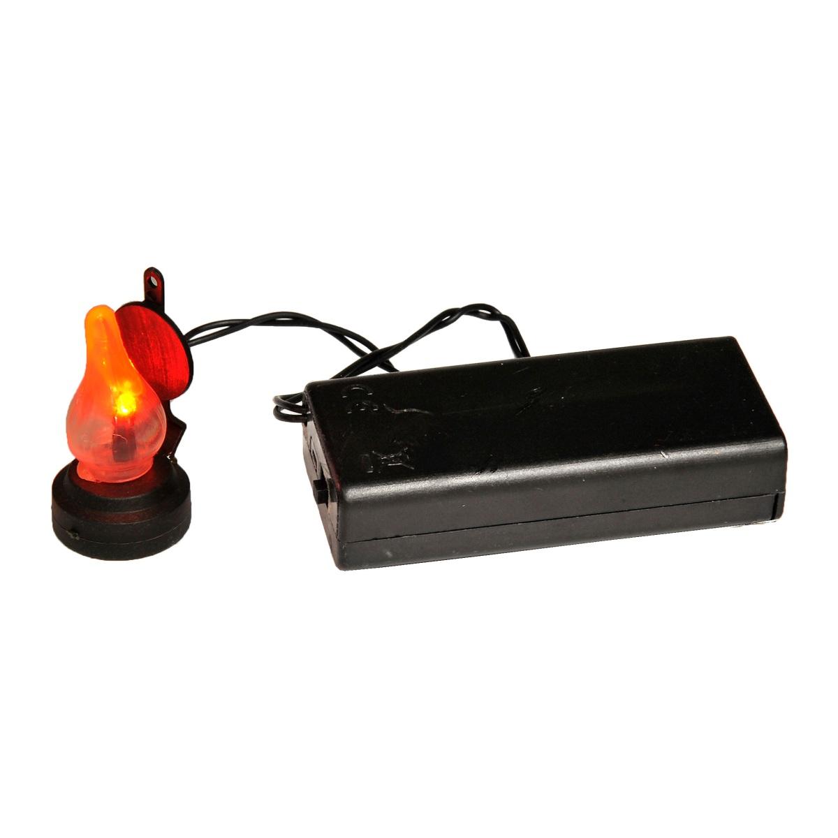 Lanterna con Luce Rossa Batteria 3V cm.Ø3xH4 | M2 Store