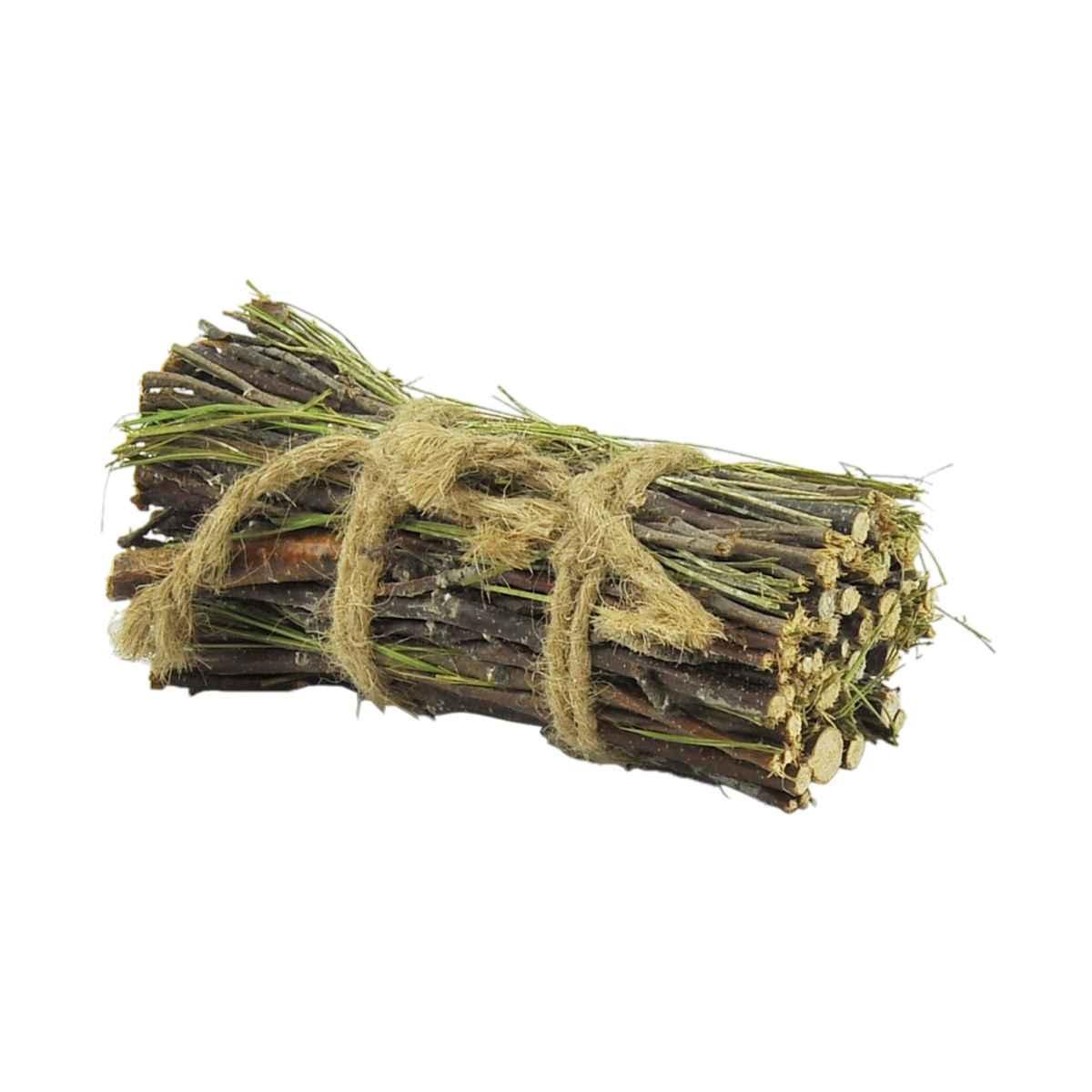 Legnetti tagliati spighe presepe 12 cm