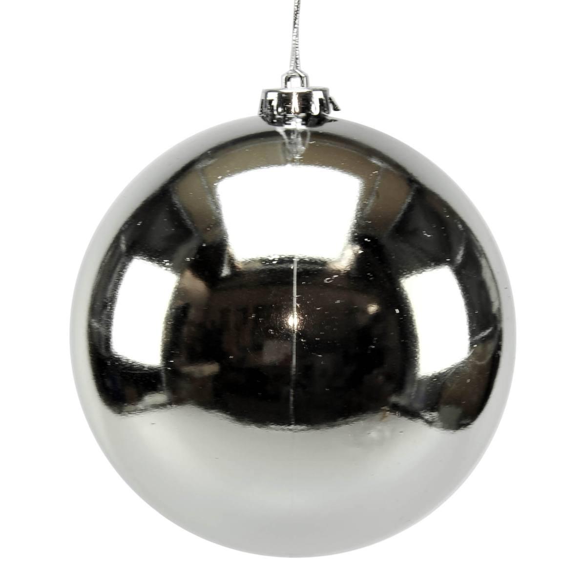 Pallina Natale cm.Ø15 Argento Lucido |M2 Store