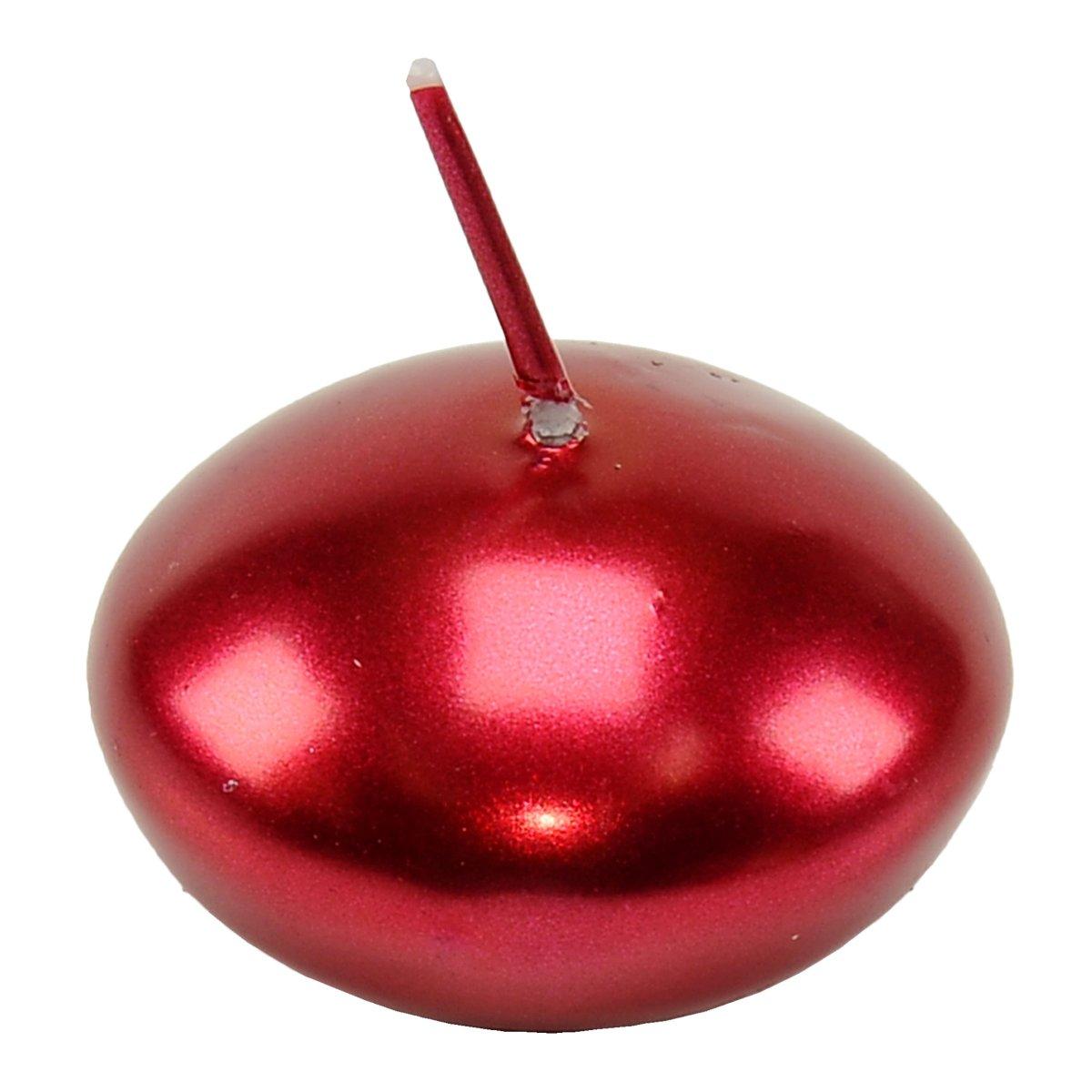 Candela cm.Ø4,5 Galleggiante Rossa Set pz.10 |M2 Store