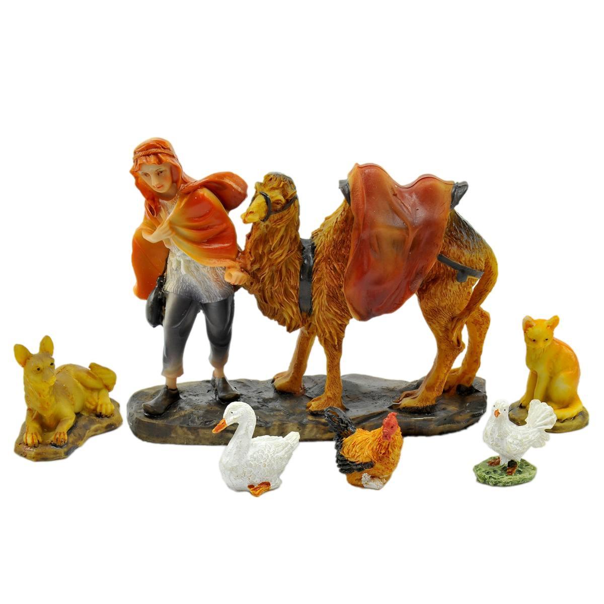Natività cm.12 Set da 24 Pz. Compresi Animali | M2 Store