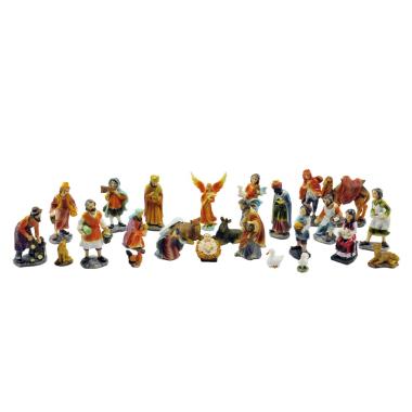 Natività cm.12 Set da 24 Pz. Compresi Animali | M2 Store