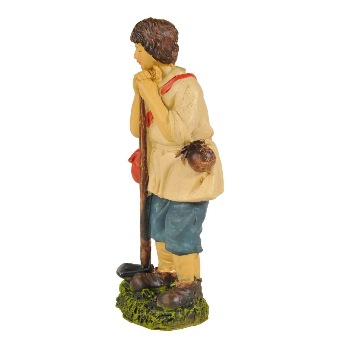 Statua cm.15 Contadino con Zappa | M2 Store