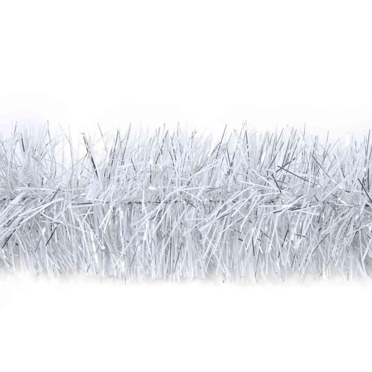 Frangia mt.1,8 cm.Ø8 Bianca e Argento |M2 Store