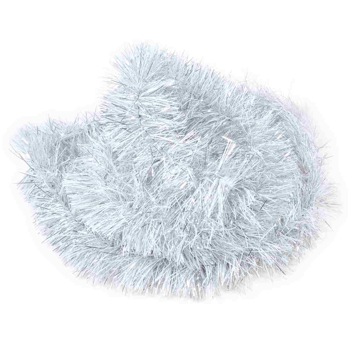 Frangia mt.1,8 cm.Ø8 Bianca e Argento |M2 Store