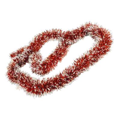 Frangia mt.1,8 cm.Ø8 Rossa e Bianca Glitter |M2 Store