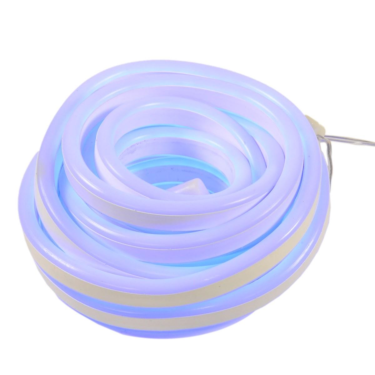 Luci Natale Esterno Tubo LED Neon 480 mt.4 Blu Fluo |M2 Store