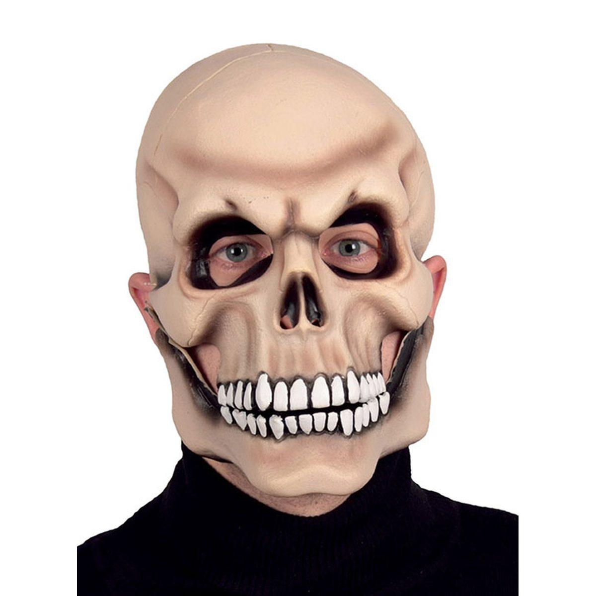 Maschera Viso Lattice Teschio Con Mandibola |Guirca