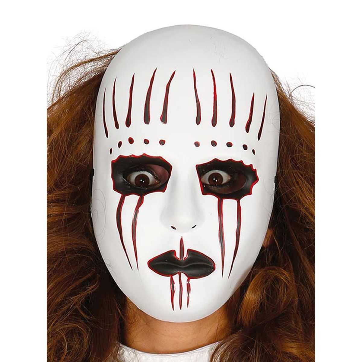 Maschera Viso Pvc Horror Mimo |Guirca