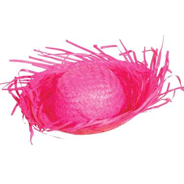 Cappello Paglia Rosa cm.Ø45 |Guirca