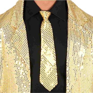 Cravatta Con Paillettes Oro |Guirca