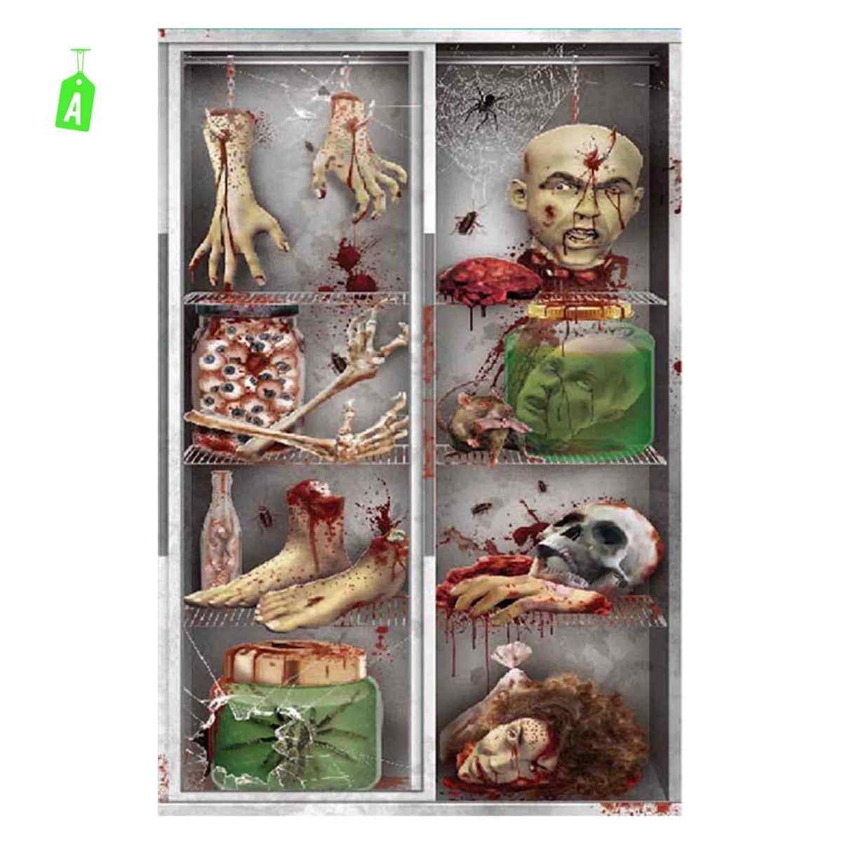 Decorazione Halloween Pvc 2 Modelli 76x152 |Guirca