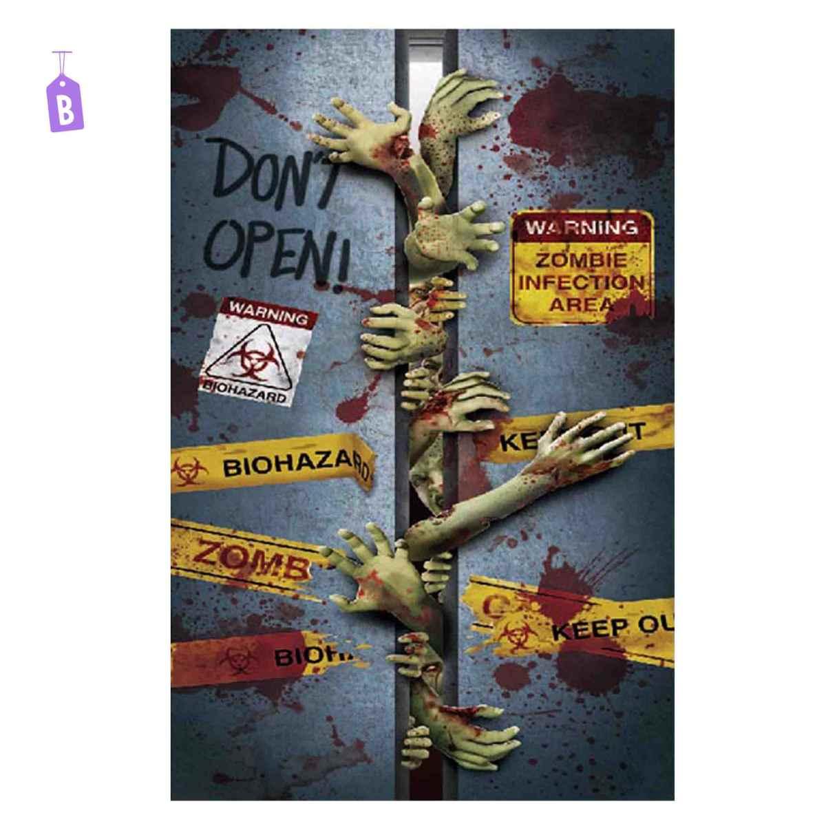 Decorazione Halloween Pvc 2 Modelli 76x152 |Guirca