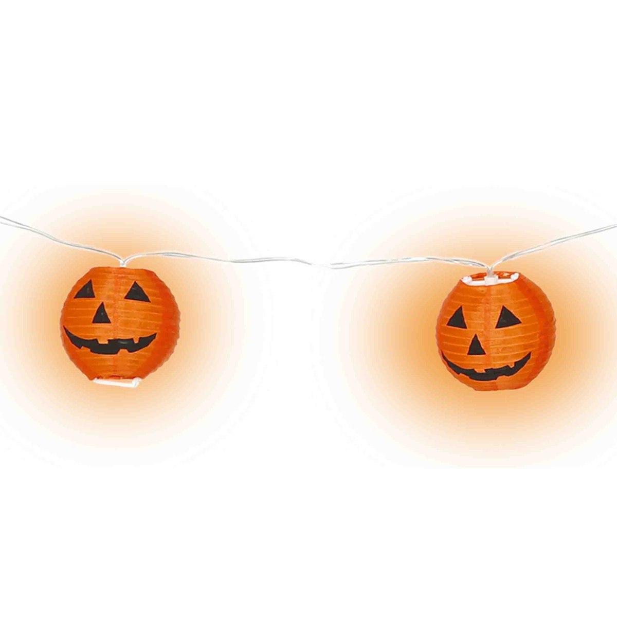 Festone Halloween Zucche Luminose cm.220 |Carnival Toys