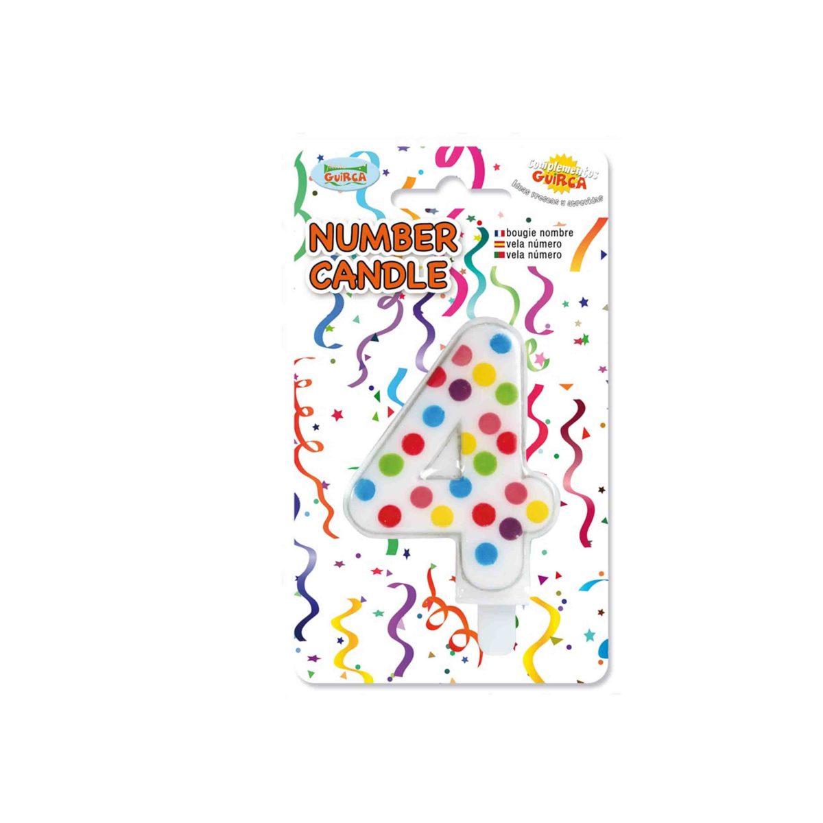 Candelina Compleanno N.4 |M2 Store