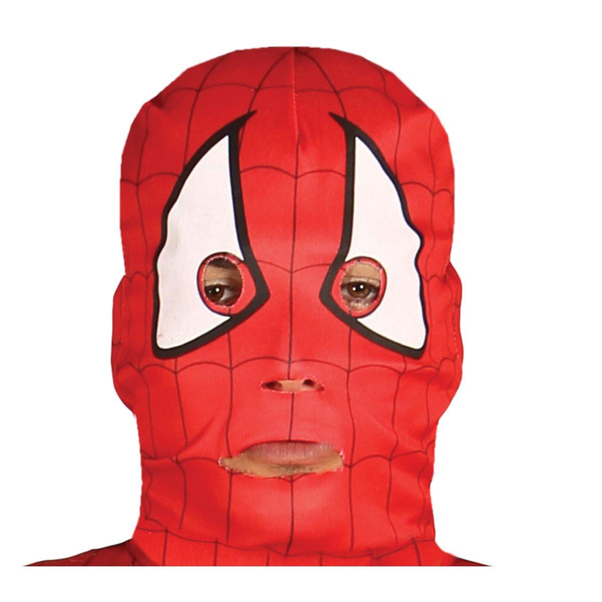 Costume super eroe spider muscoloso