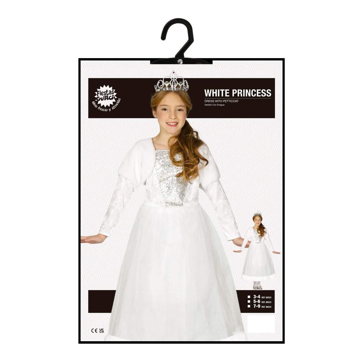 Costume principessa bianca