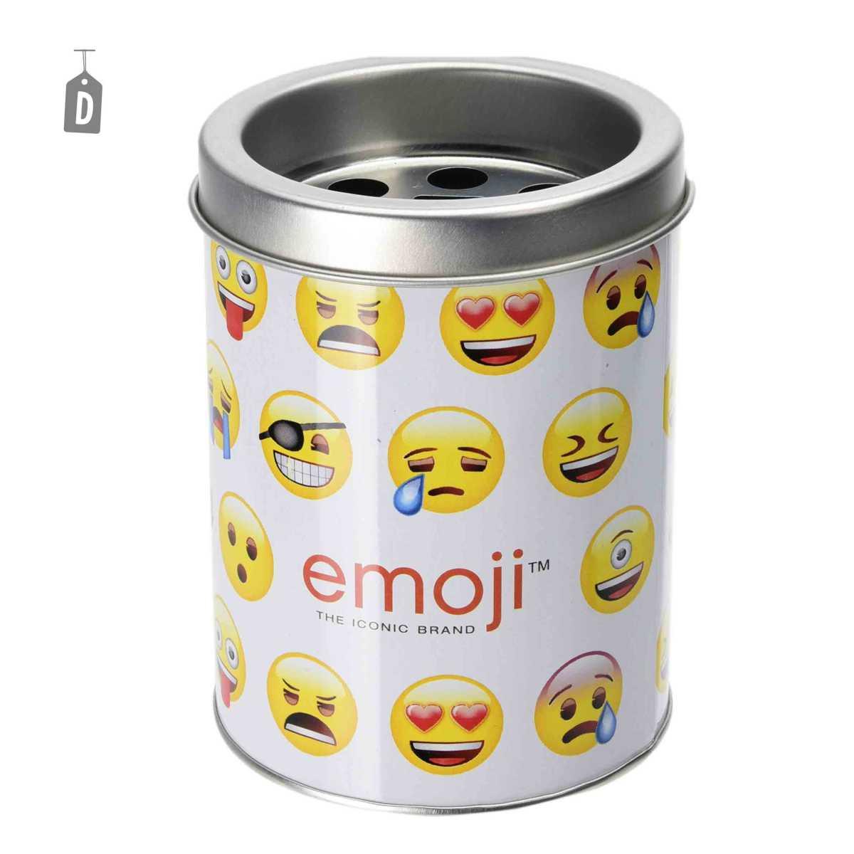 Posacenere Metallo Tondo Emoticones cm.Ø7,5xh10 | M2 Store