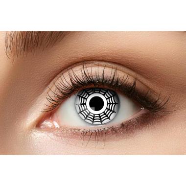 Lenti A Contatto Trimestrali Spider Bianche Ragnatela Set pz.2 |Zoelibat
