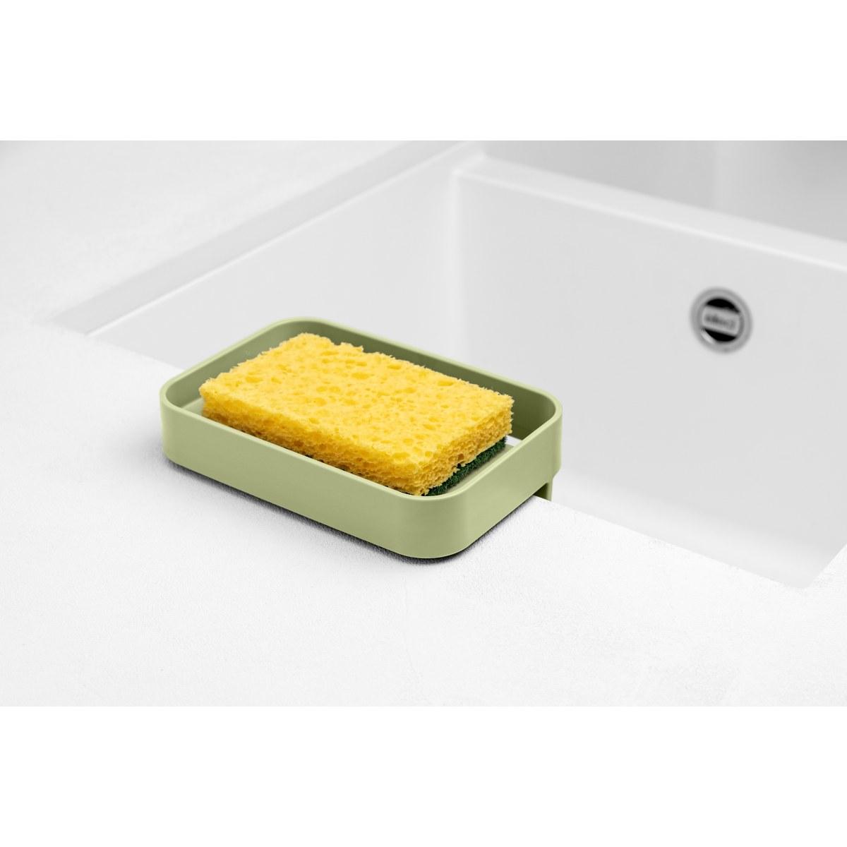Porta Spugna Battigia Verde con Ventose cm.15 | Veca S.p.A.