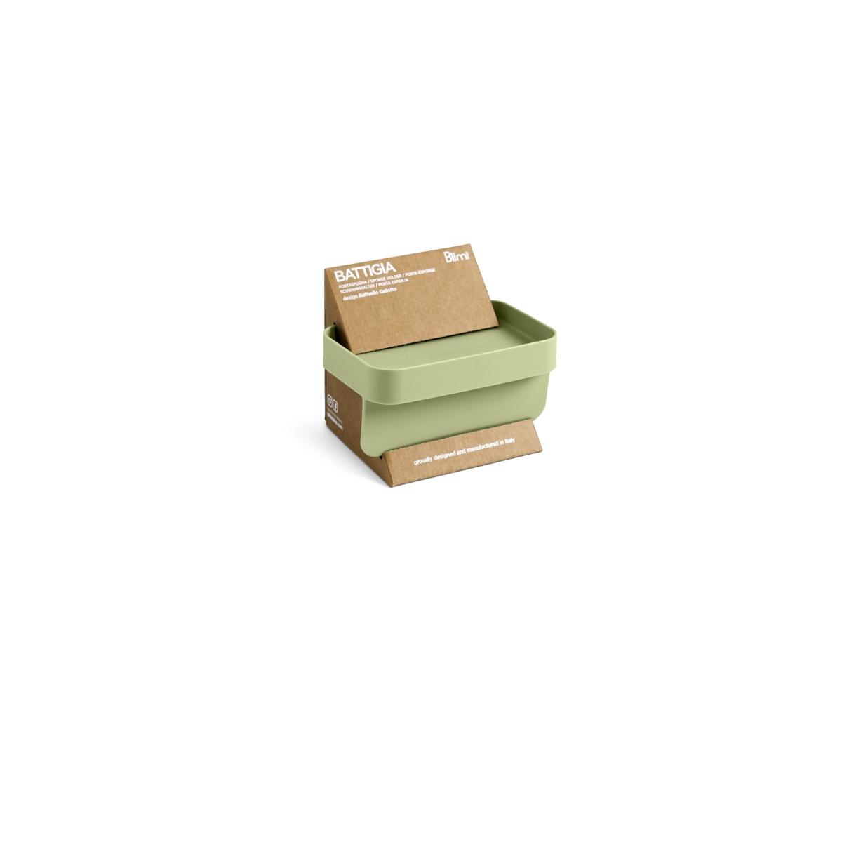 Porta Spugna Battigia Verde con Ventose cm.15 | Veca S.p.A.