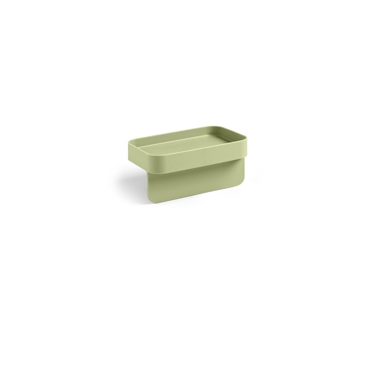 Porta Spugna Battigia Verde con Ventose cm.15 | Veca S.p.A.