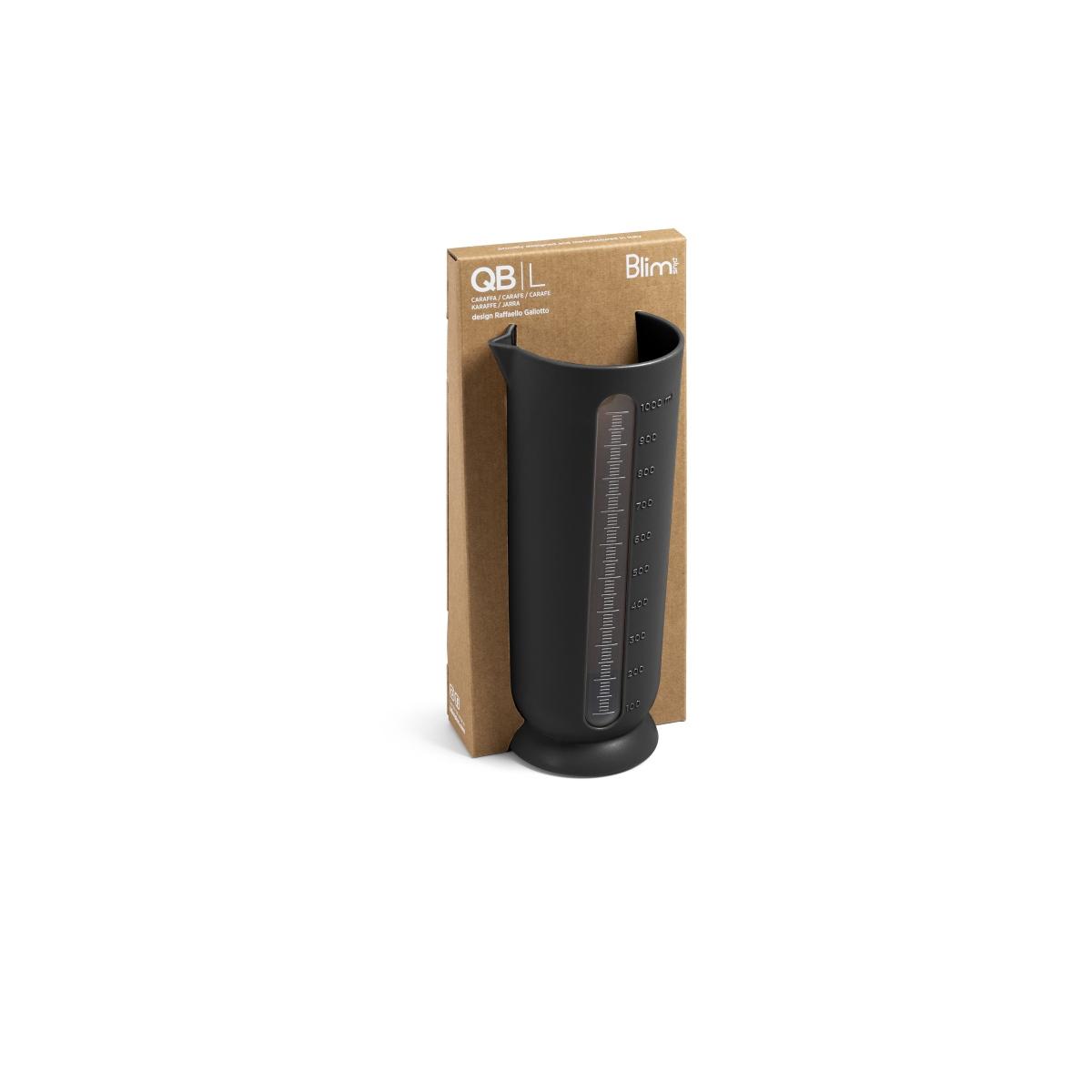 Caraffa Graduata QB Nera Lt.1 | Veca S.p.A.
