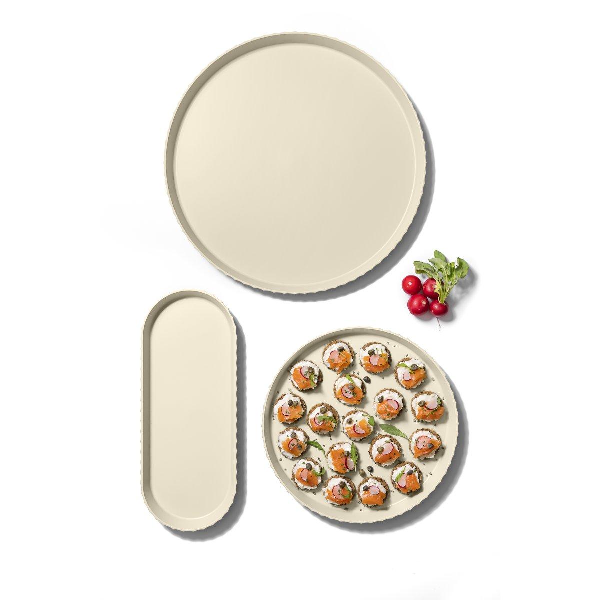Vassoio Blim Atena M Beige cm.Ø30 | Veca S.p.A.