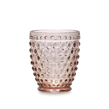 Bicchiere Vetro Singolo Ibiza Rosa ml.300 | Fade