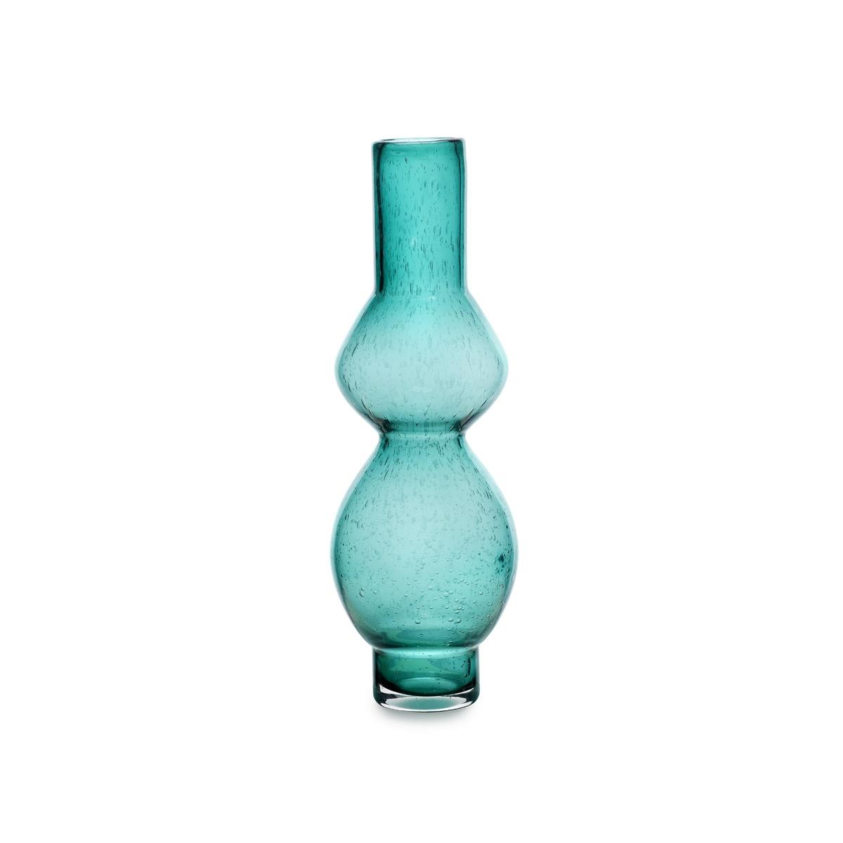 Vaso Vetro Portovenere Azzurro cm.12,5x38 |Fade