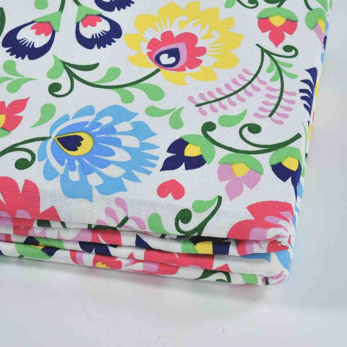 Tovaglia cm.160x300 Cotone Fantasia Flora | Montemaggi