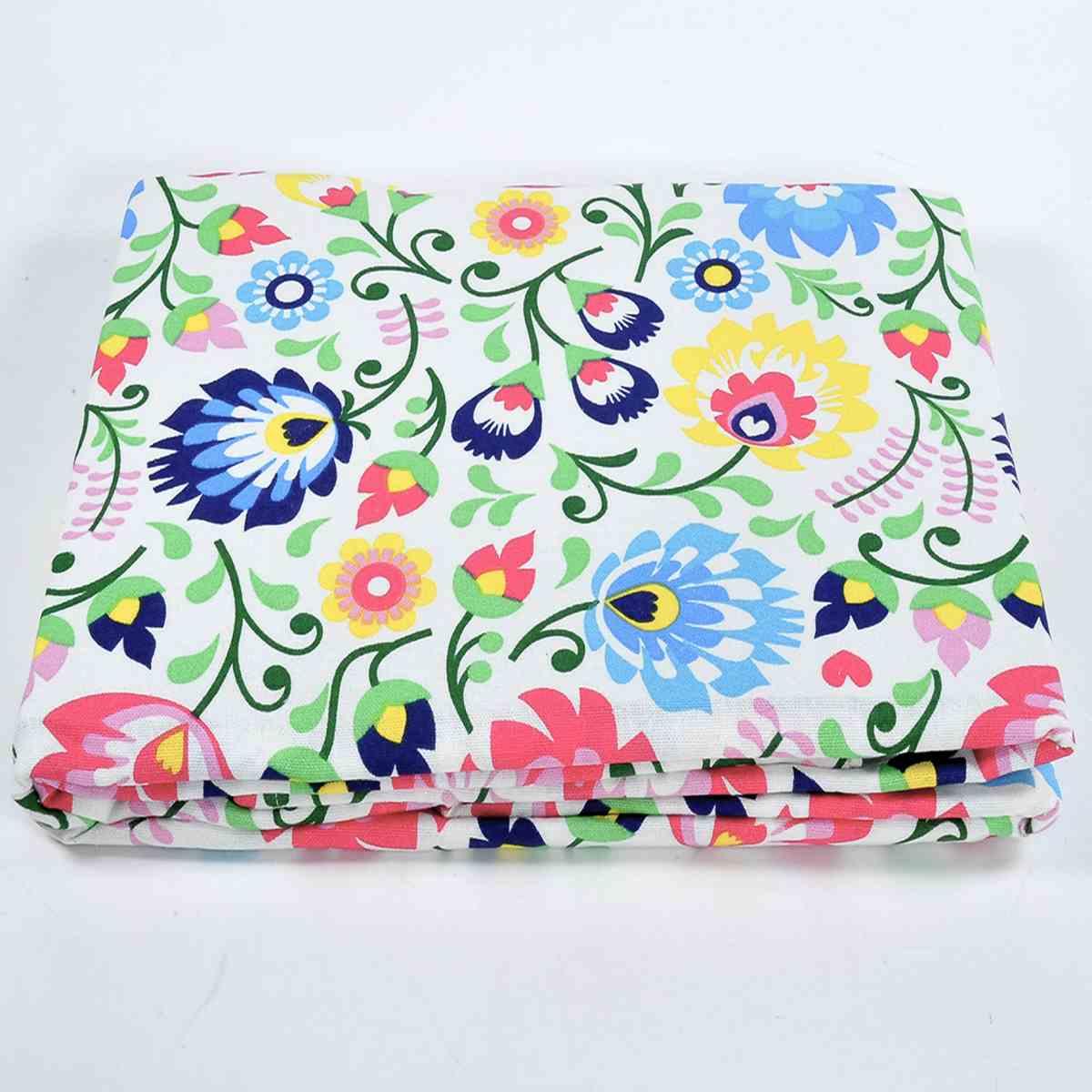 Tovaglia cm.140x240 Cotone Fantasia Flora | Montemaggi