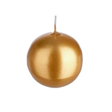 Candela cm.Ø7 Sfera Oro |Bizzotto