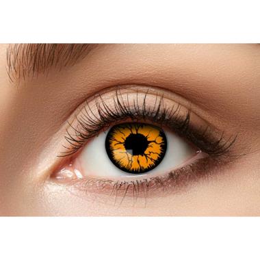 Lenti A Contatto Trimestrali Monster Arancioni Set pz.2 |Zoelibat