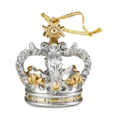 Corona Argento da Appendere cm.Ø6,5x8 |Fade