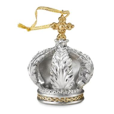 Corona Argento da Appendere cm.Ø6,5x8 |Fade