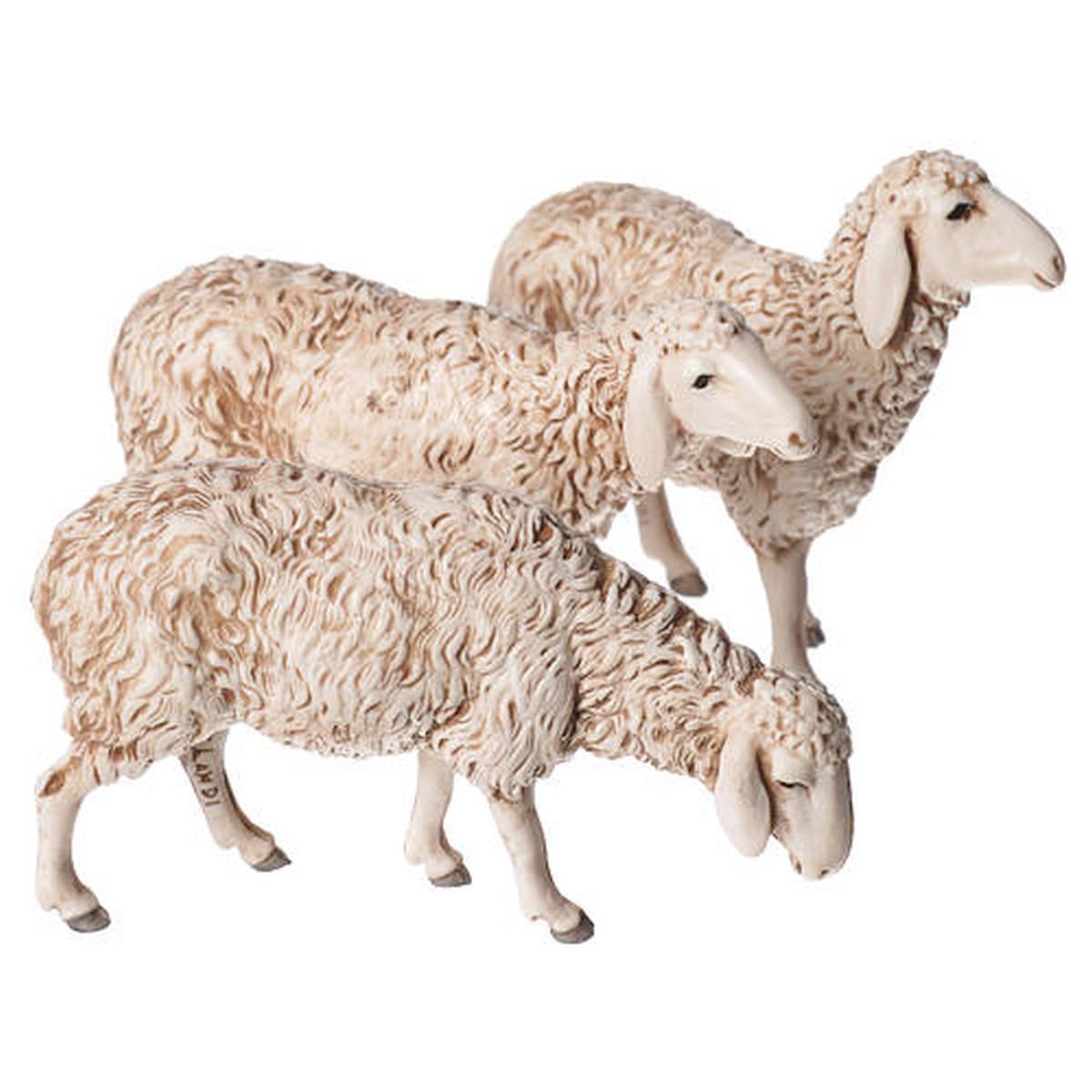 Animali Pecore Capra e Cane Set pz.6 Stature da cm.13 | Moranduzzo