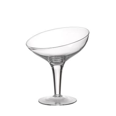 Vaso Vetro Coppa cm.Ø24x19 | Vacchetti