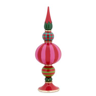 Candeliere con 1 Posto Candela Resina Fade Suzette Color cm.15x47 |Fade