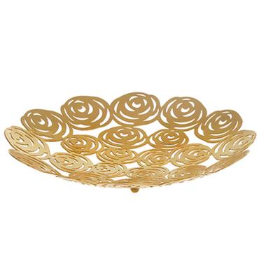 Portafrutta Metallo Rose Oro cm.Ø30 |Montemaggi