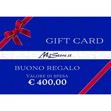 Gift Card in Cofanetto del valore di 400 euro