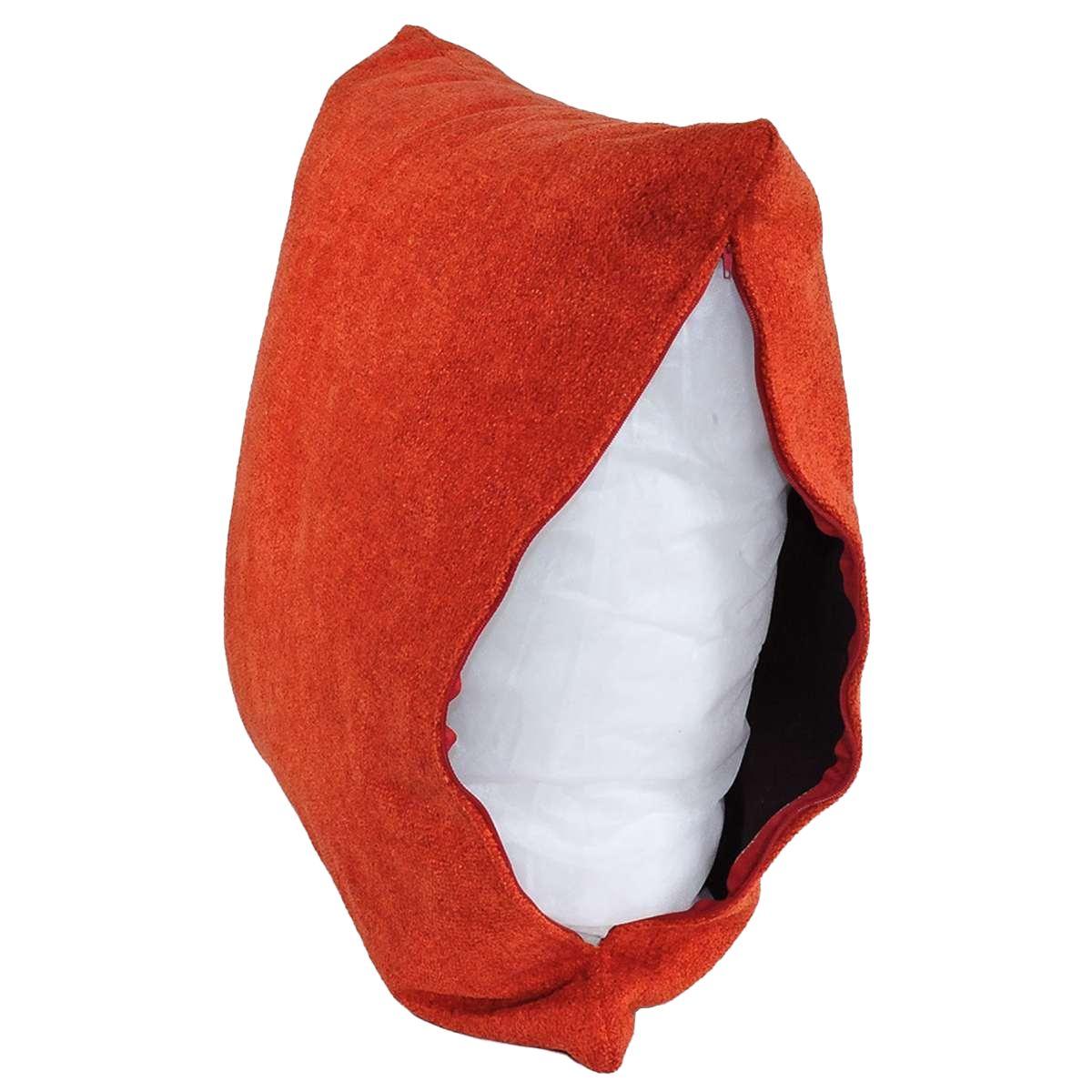 Cuscino Arredo Bouclè Rosso cm.53x53x22 | Alore Casa